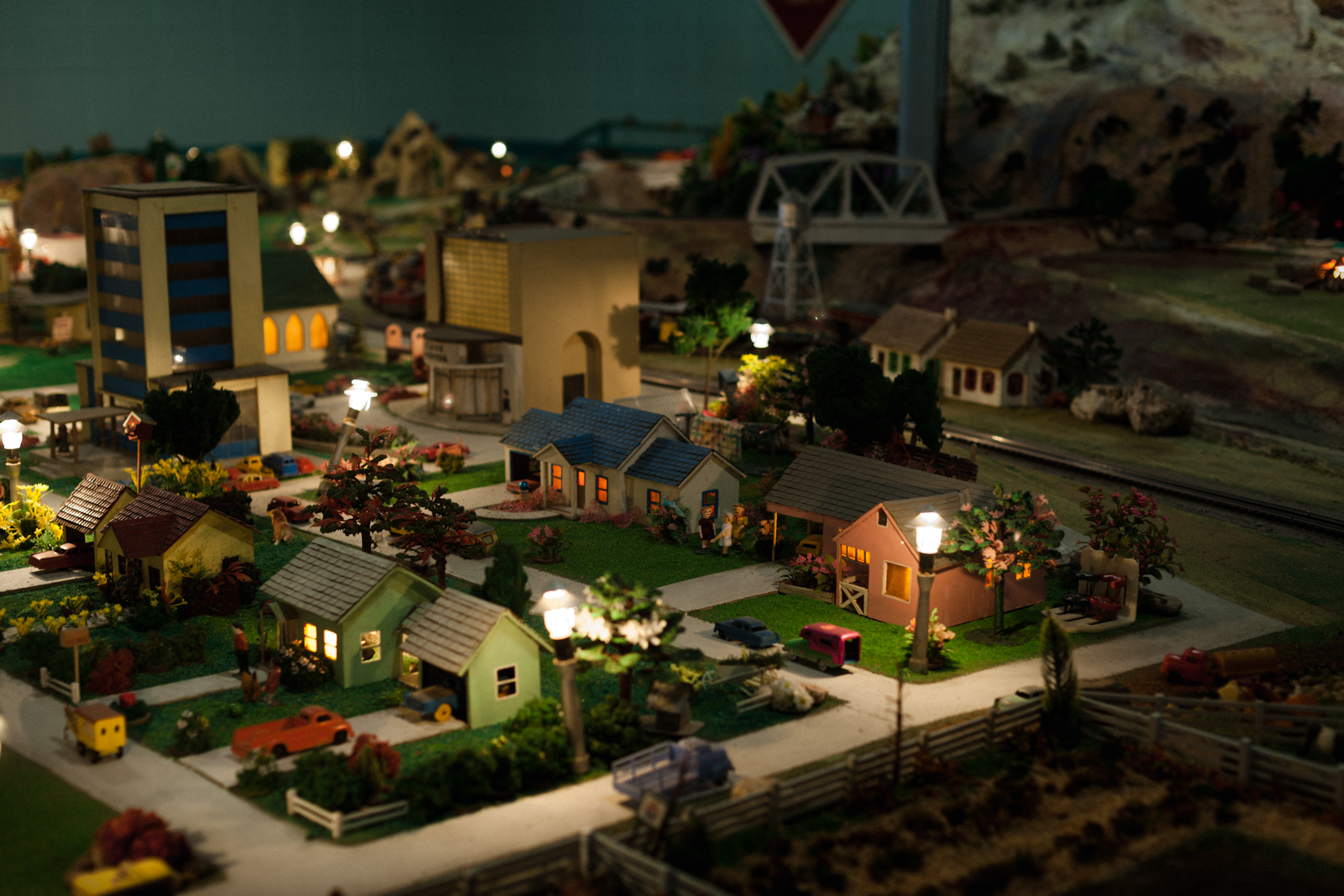 tiny town trains night-1